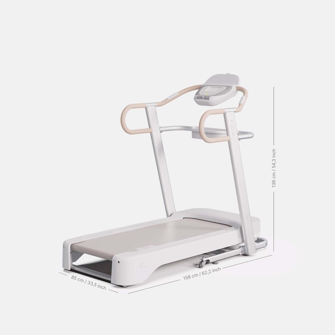 Tapis de marche W900B, 10 km/h, 50x120 cm, connecté et confortable