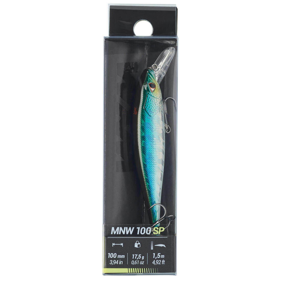 POISSON NAGEUR JERKBAIT MINNOW WXM MNW 100 SP FIRETIGER