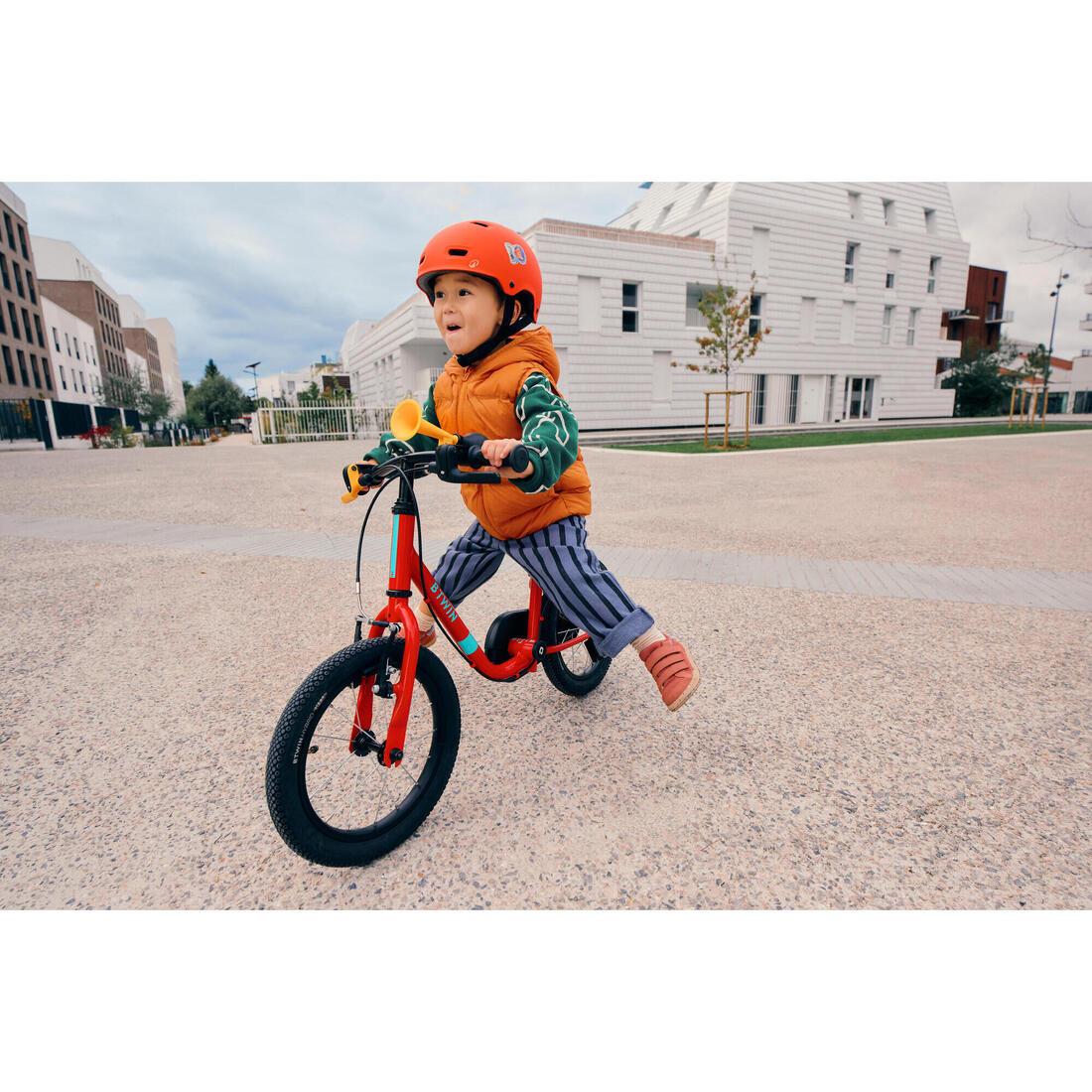 Casque velo enfant bol 47-59 cm, move 500