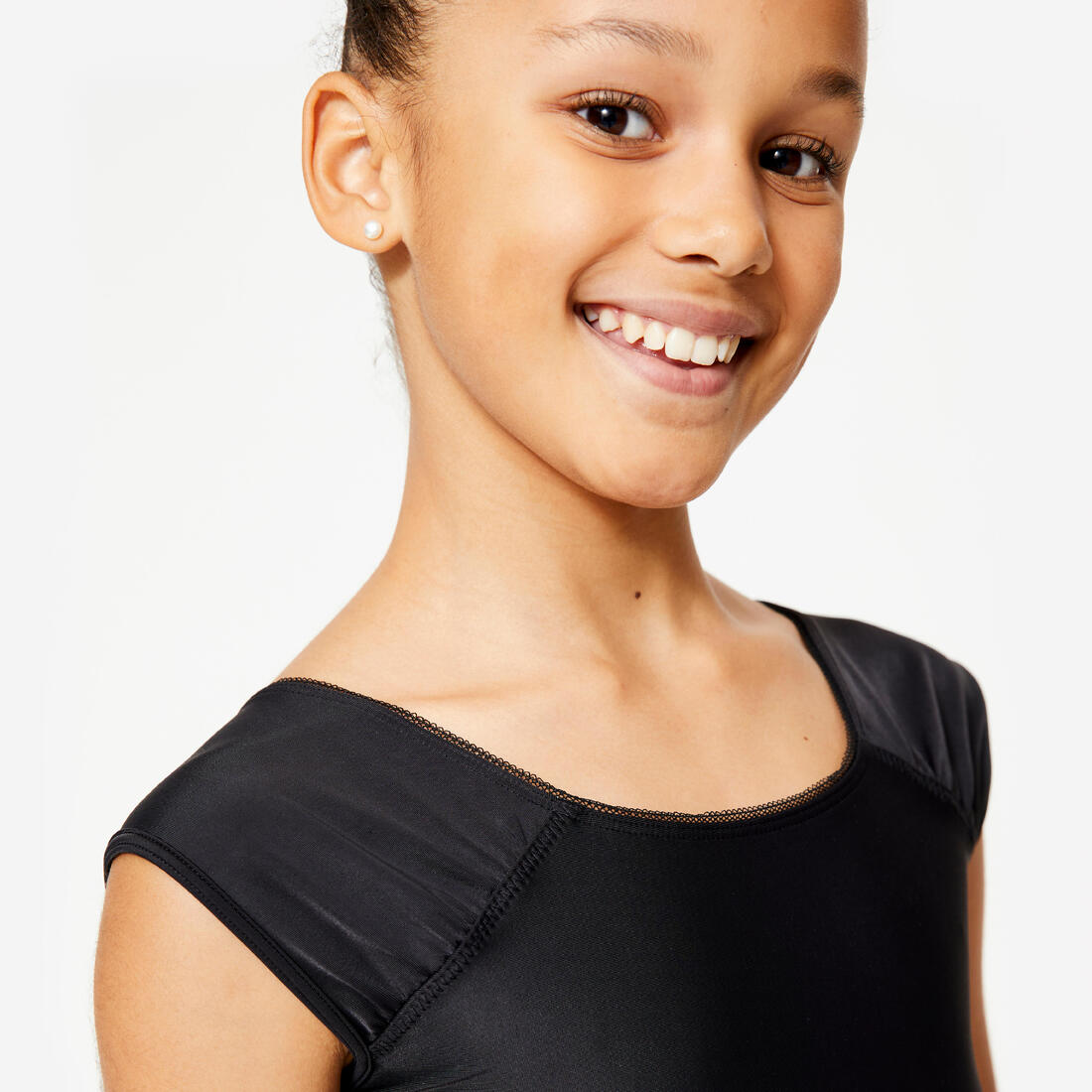 Justaucorps danse manches courtes