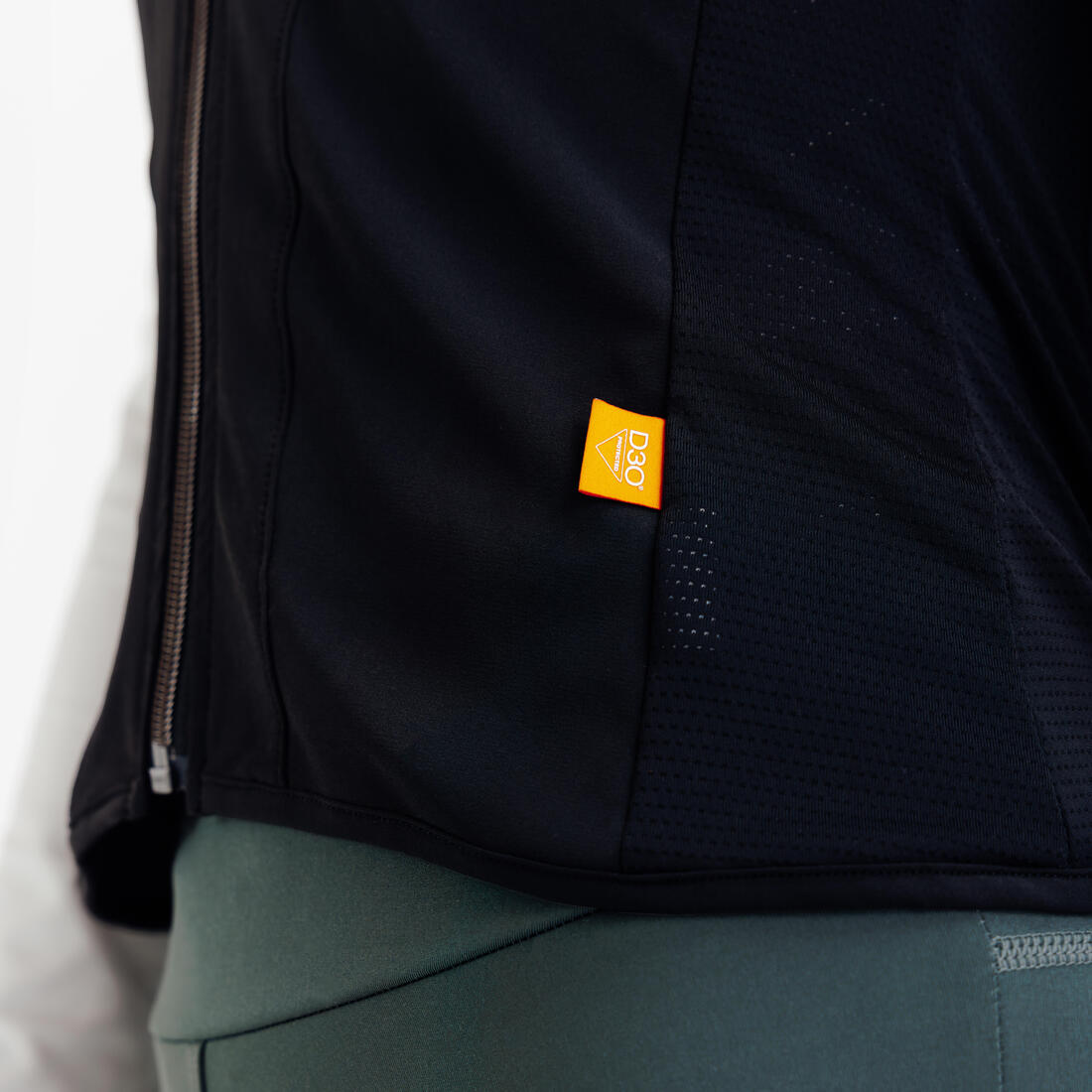 Dorsale d'équitation Souple 500 Adulte Noir D3O®