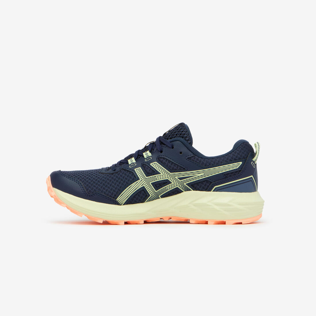 CHAUSSURES DE TRAIL RUNNING FEMME ASICS - GEL-KANAKU 5 BLEU VERT