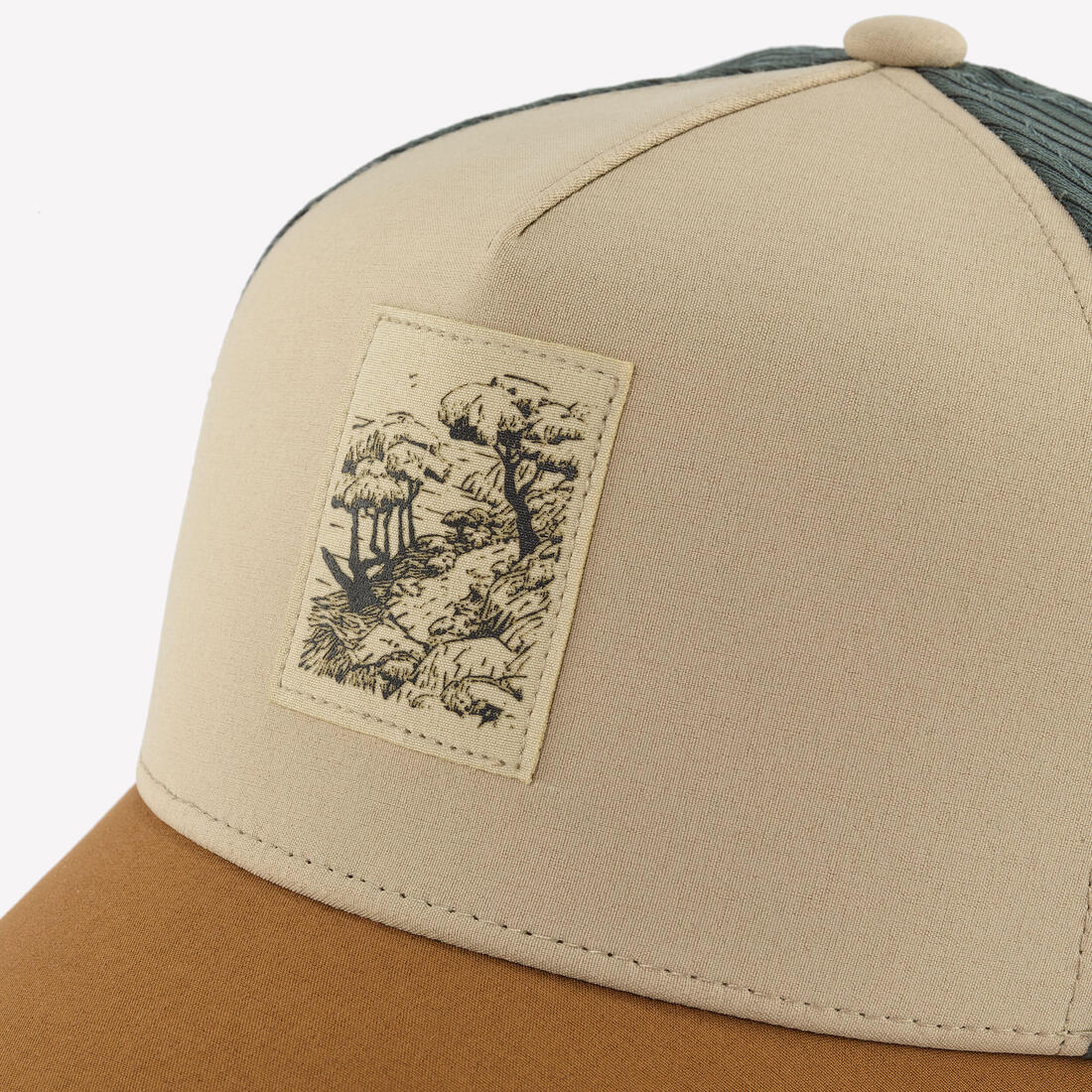 Casquette de randonnée, TRUCKER 500 foncé