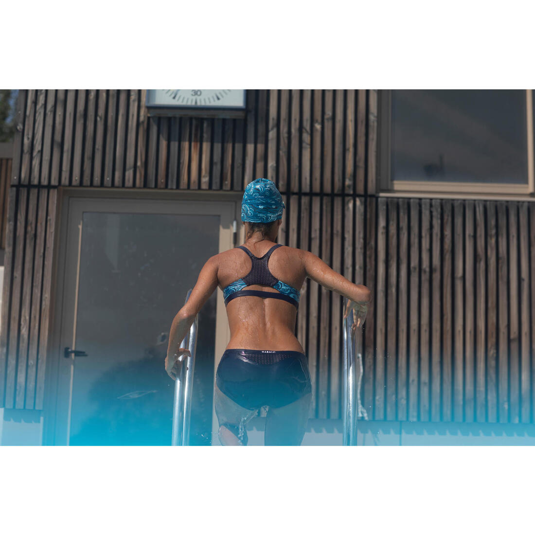 Bas de maillot de bain de natation fille Kamyleon Alg