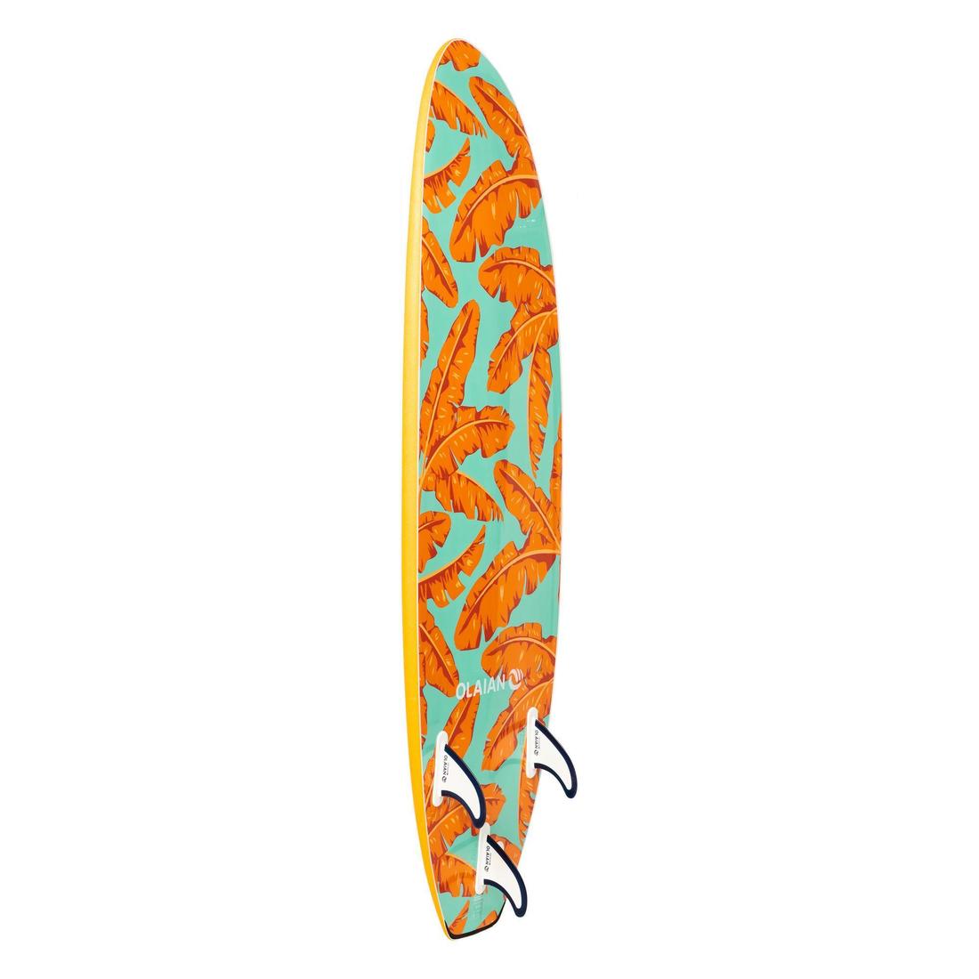 Planche de surf mousse 6' - 500 jaune