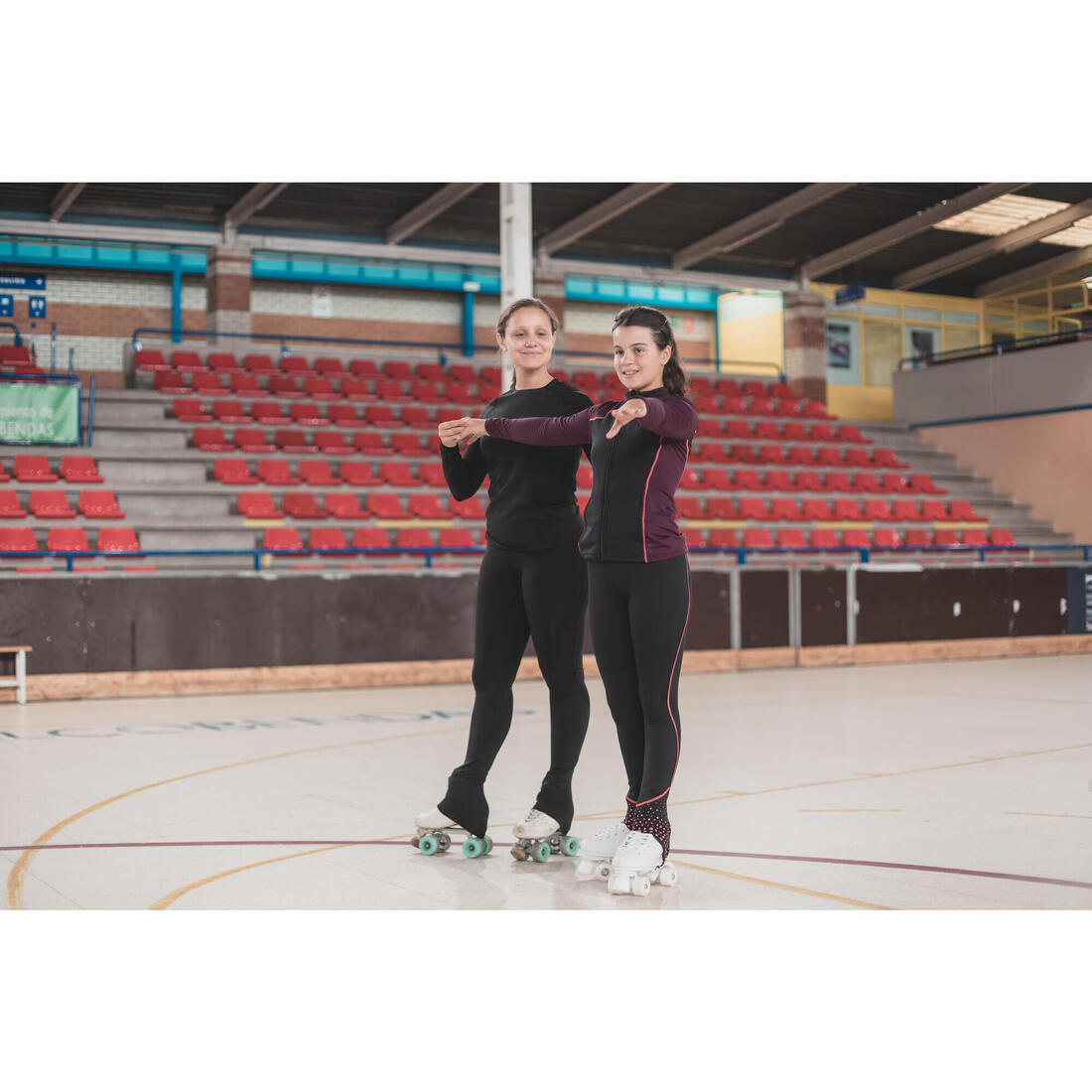 Patin à roulettes artistique enfant adulte QUAD 100