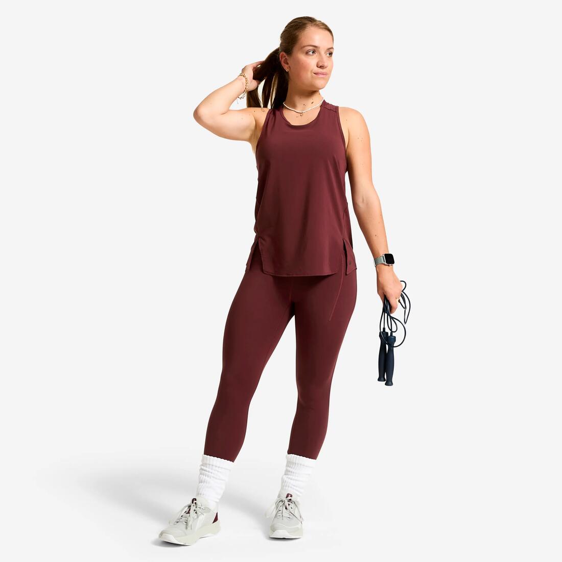 Débardeur de sport fluide et respirant femme