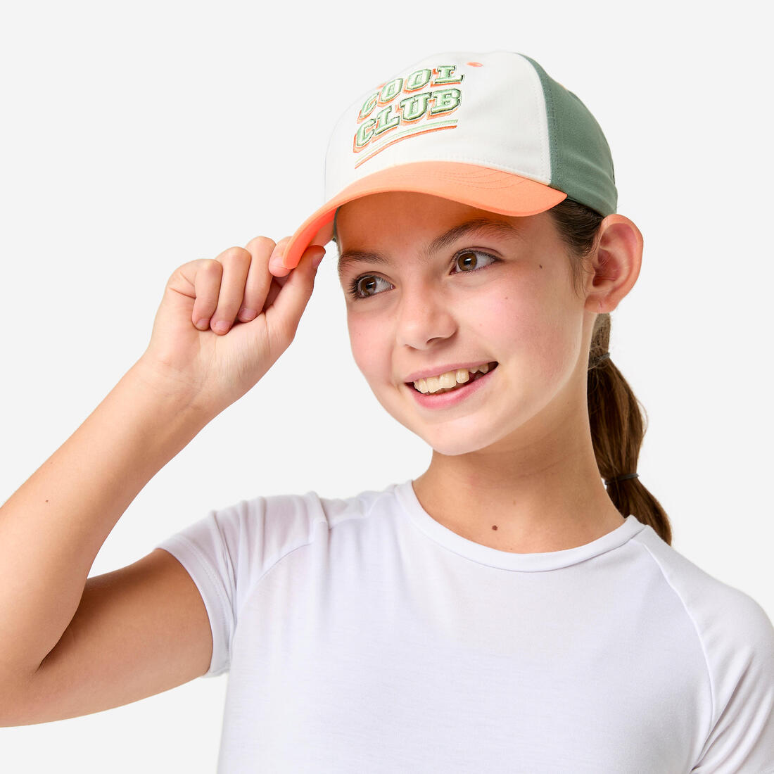 Casquette enfant respirante réglable mixte