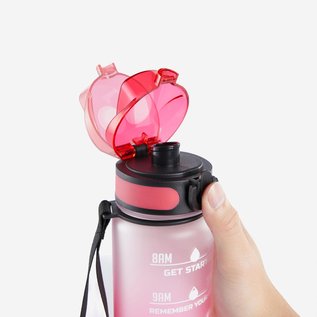 Gourde de fitness motivation 1 litre