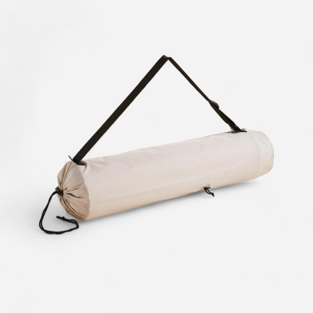 Housse tapis de yoga 18 L, gris foncé