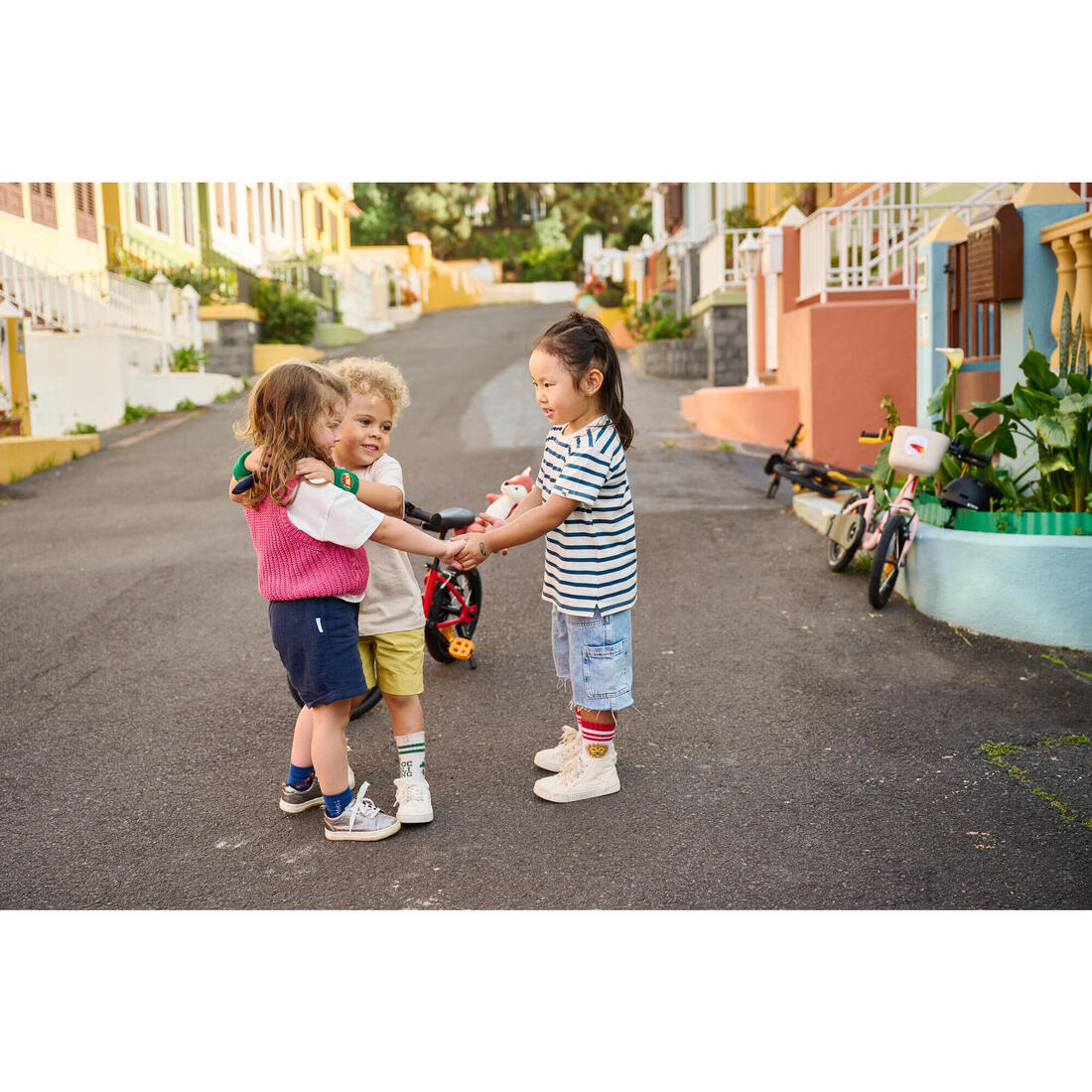 VELO ENFANT 2EN1 DRAISIENNE 3-5 ANS 14 pouces - DISCOVER 500
