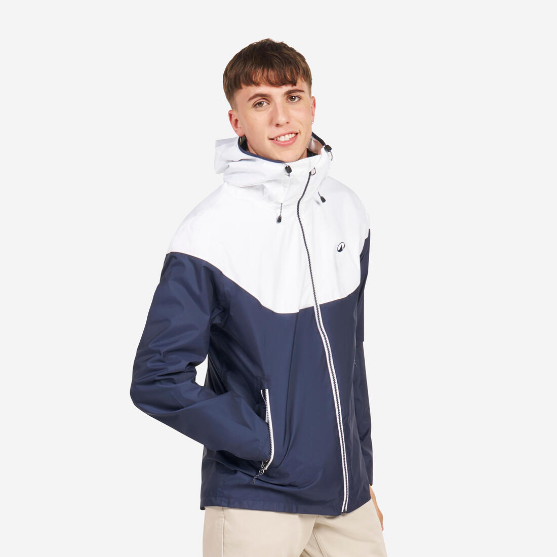 Veste imperméable de voile - veste de pluie coupe vent sailing 100