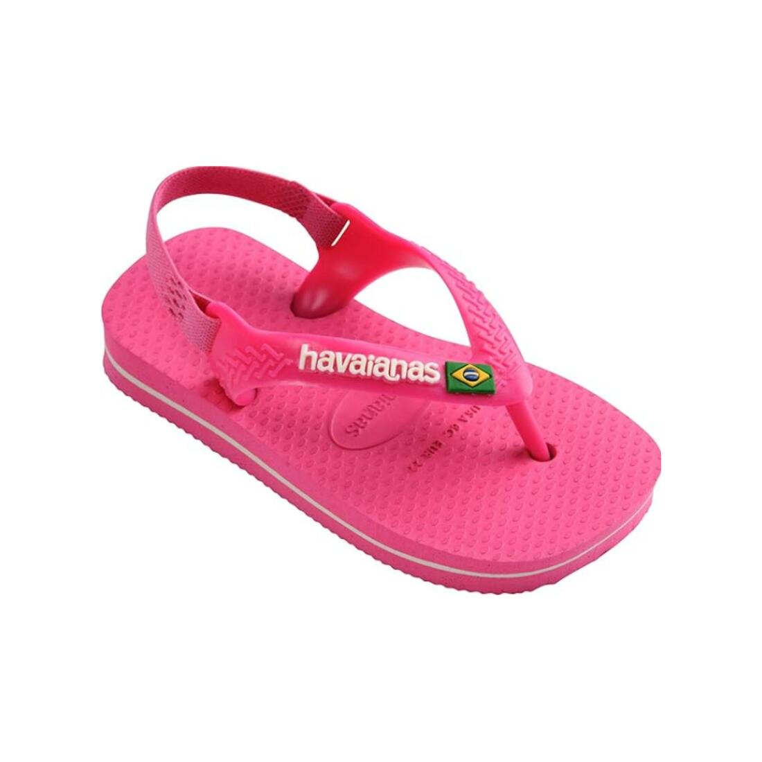 TONGS HAVAIANAS PINK FLUX/WHITE