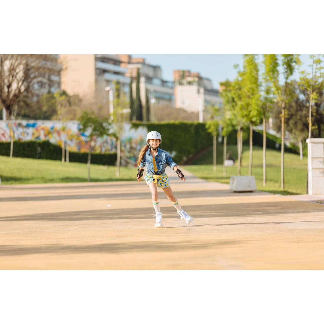 Patin à roulettes enfant QUAD 100 JR