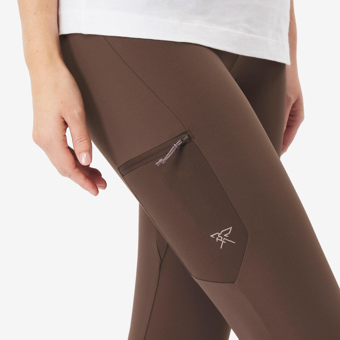 Legging de trekking résistant femme, MT500