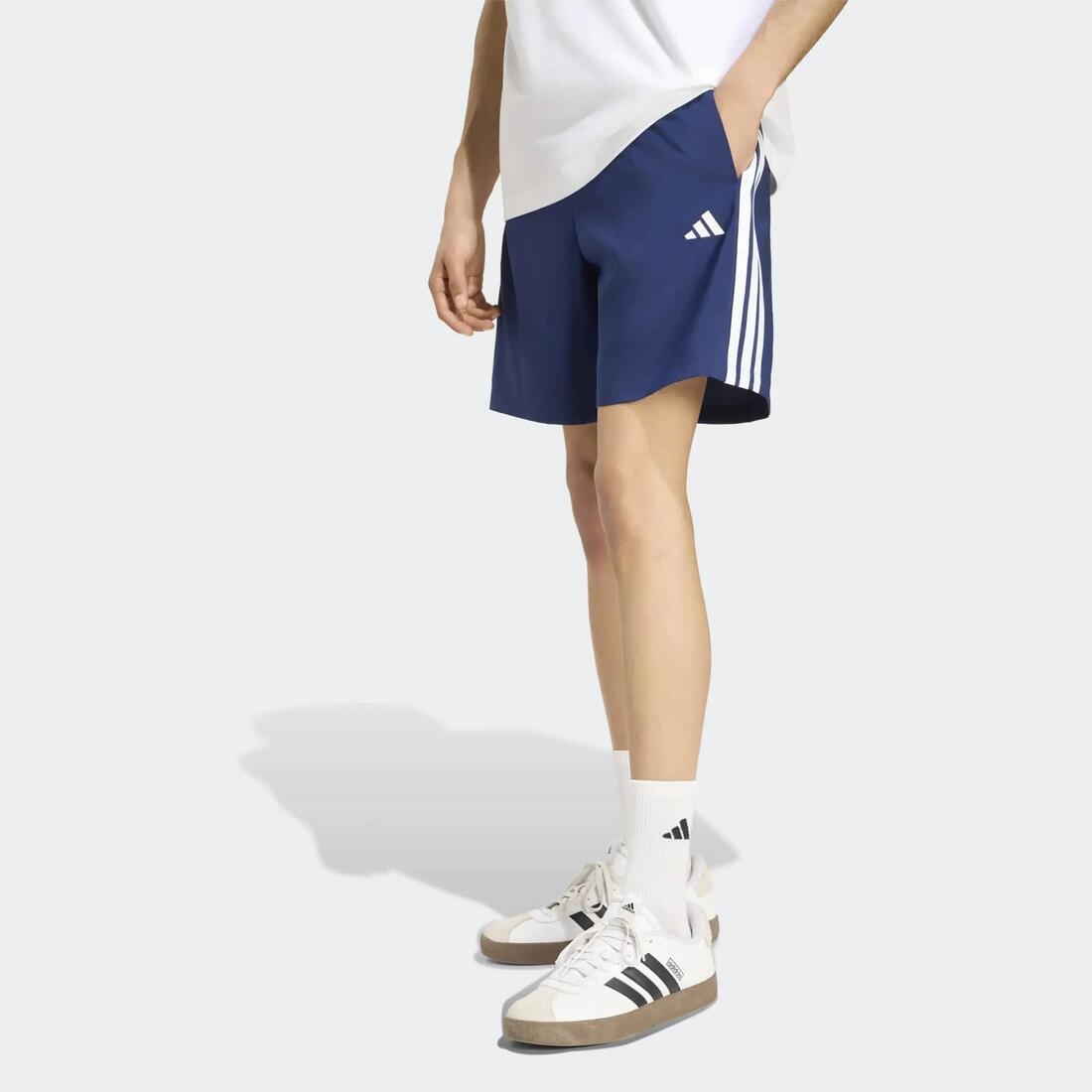 Short de sport léger homme, bleu