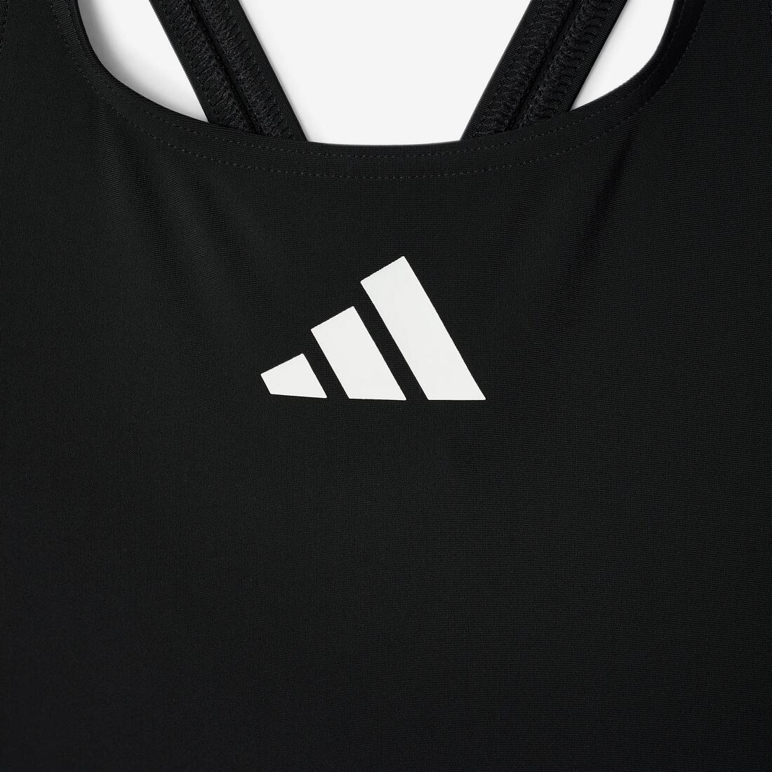 Maillot de bain 1 pièce natation fille, noir