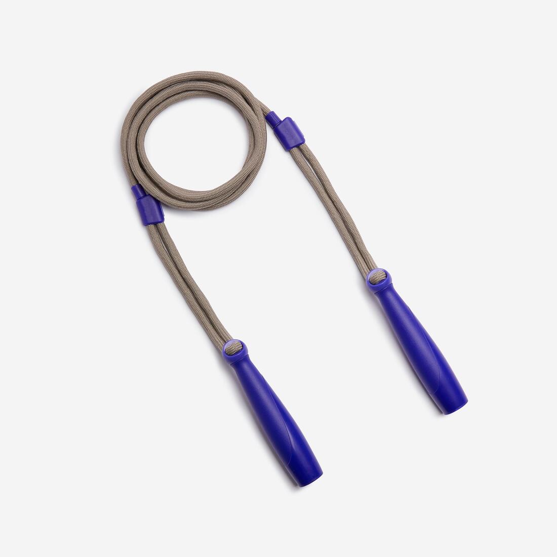 Corde à sauter réglable enfant – violet électrique