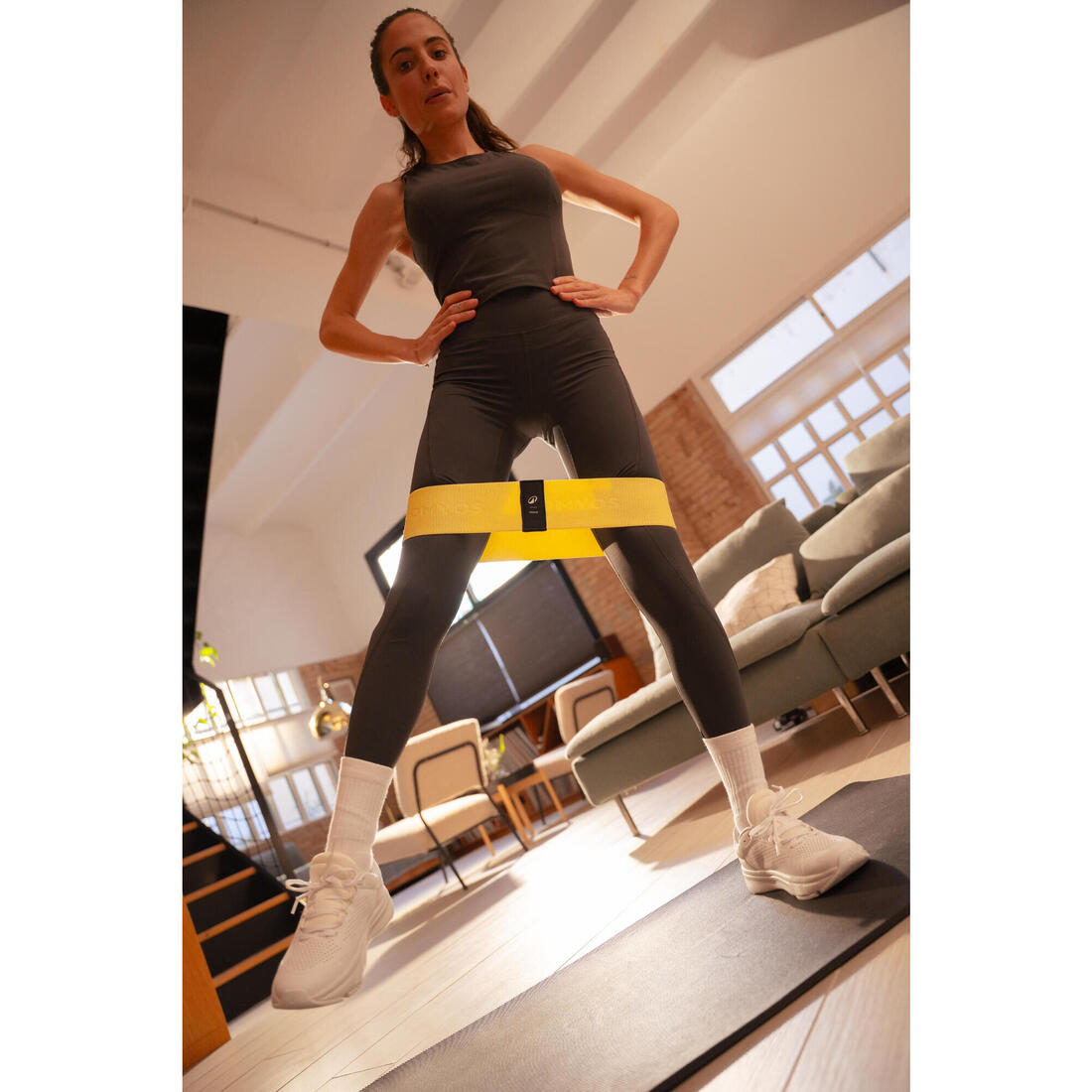 Lot de 3 bandes élastiques de musculation fessiers