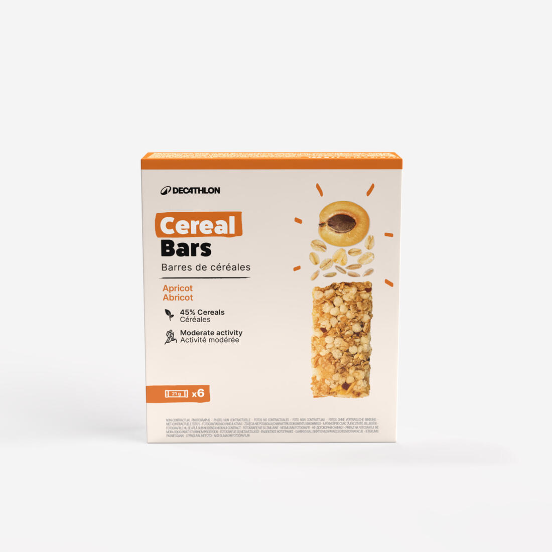 Barre de céréales nature x6