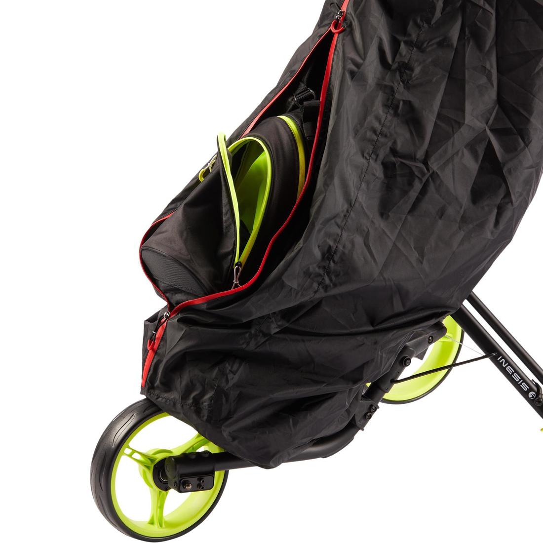Housse de pluie sac de golf - INESIS Noir