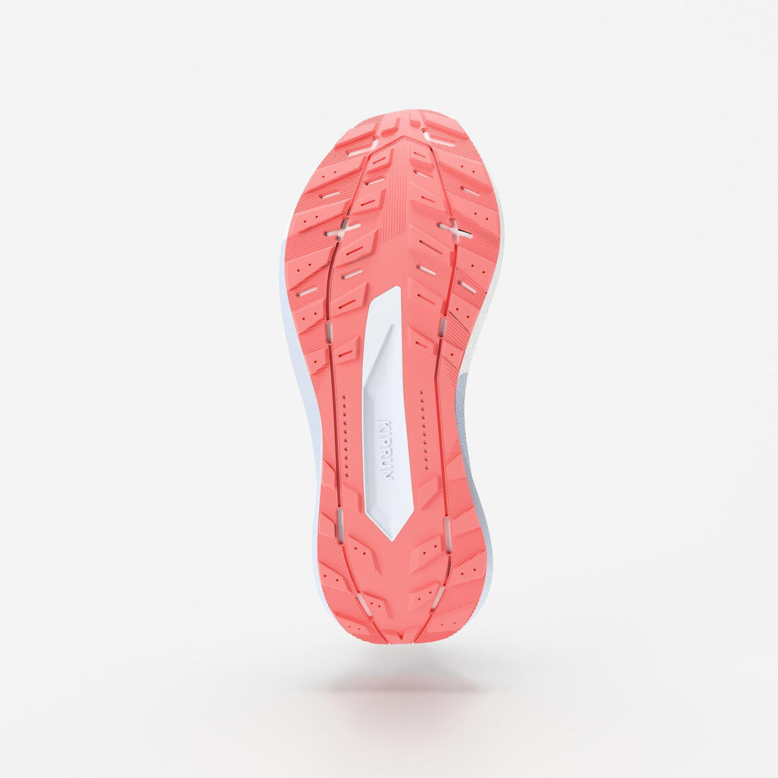 Chaussures de route et trail running femme, Kiprun Kipcore gravel gris et