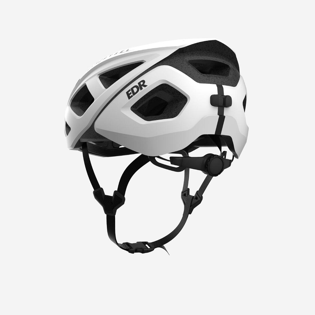 CASQUE VELO ROUTE ROADR 500 JAUNE FLUO