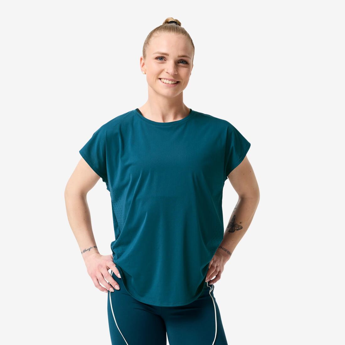T-shirt ample cardio training femme