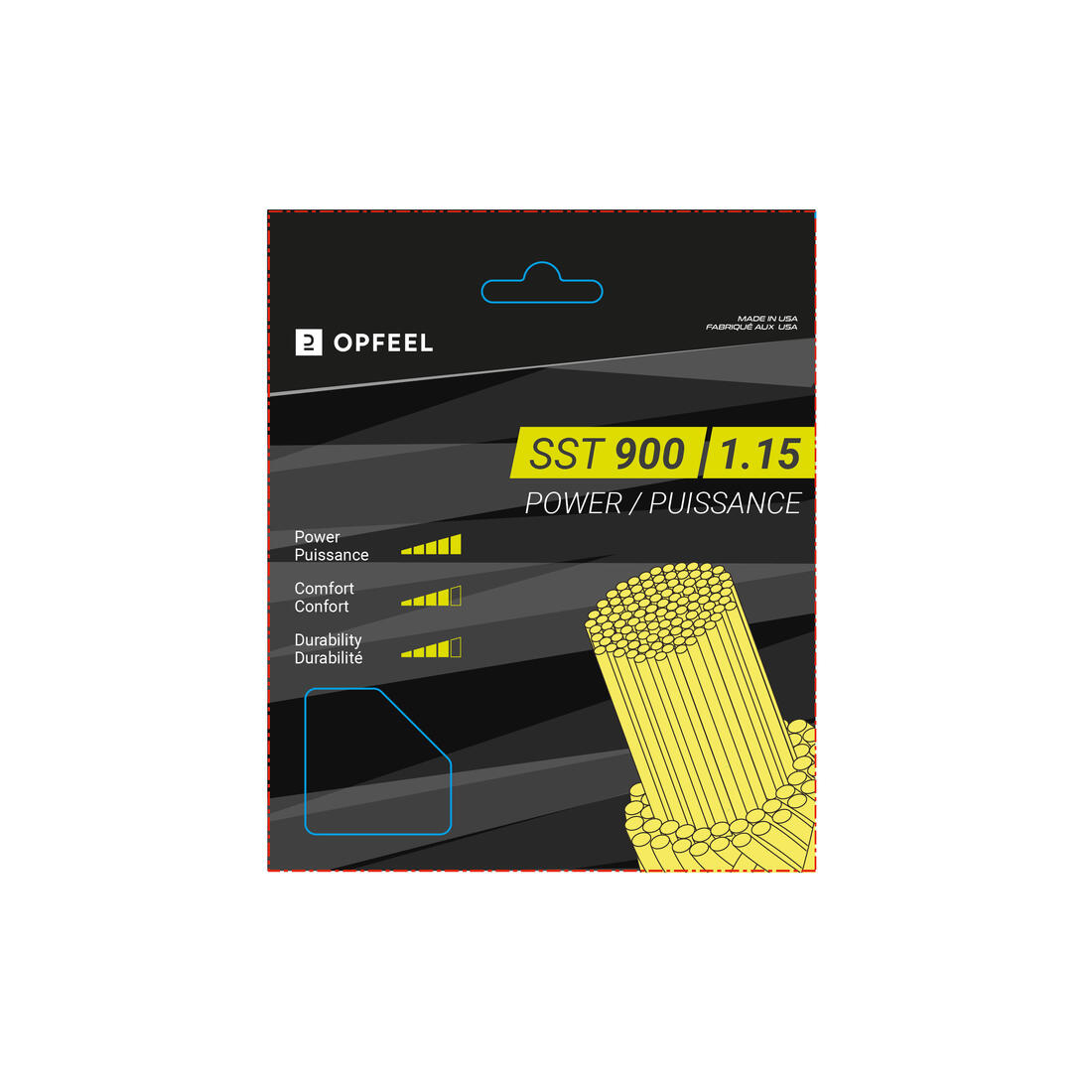 CORDAGE SQUASH PERFLY POWER 1,15mm – Default