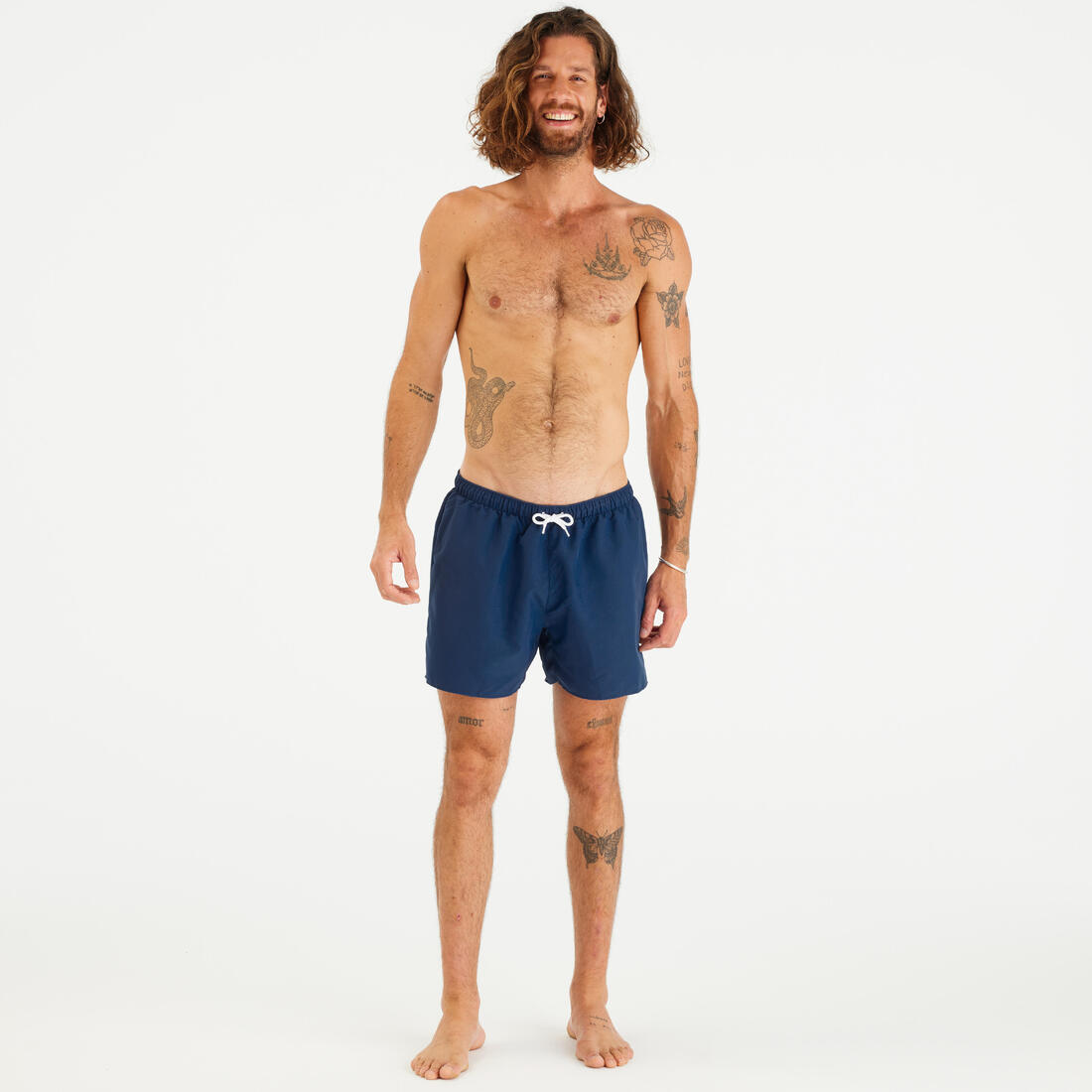 Short de bain surf 100 Court 15" Homme - Hendaia MW