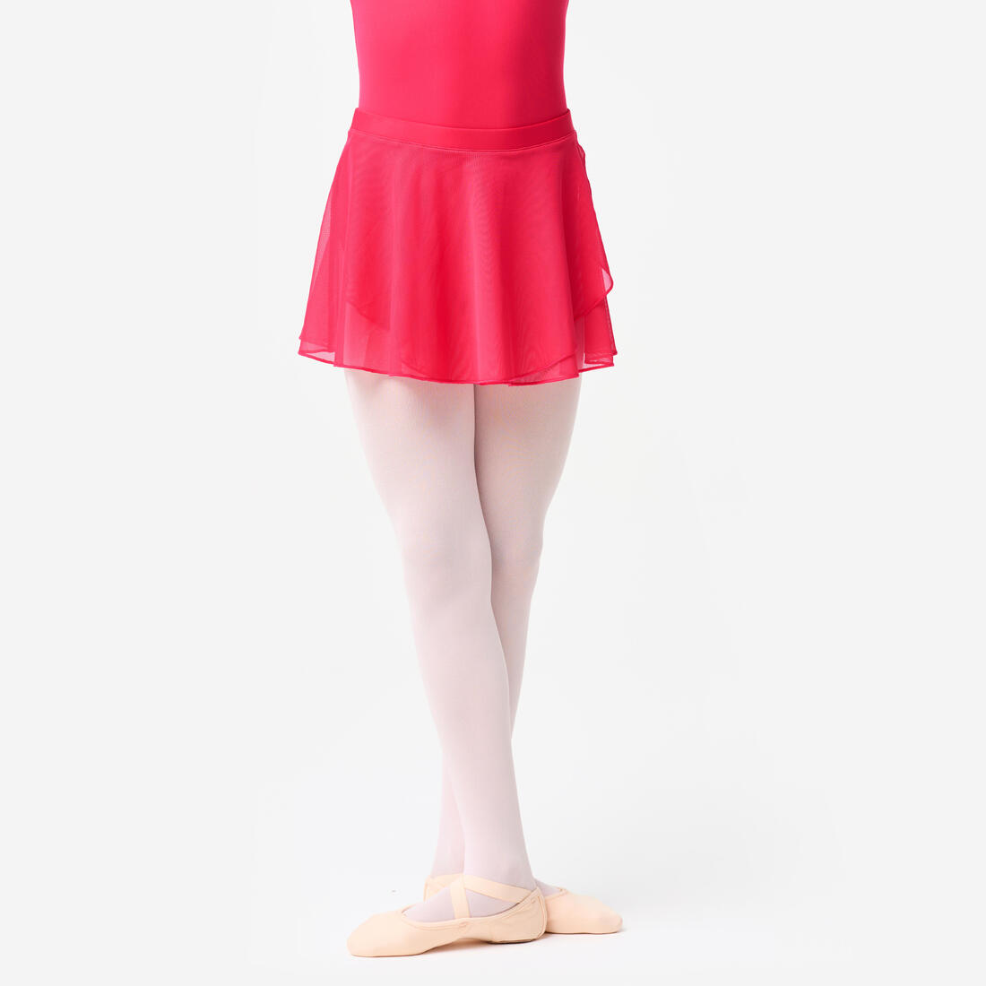 Jupette portefeuille danse classique en voile fille