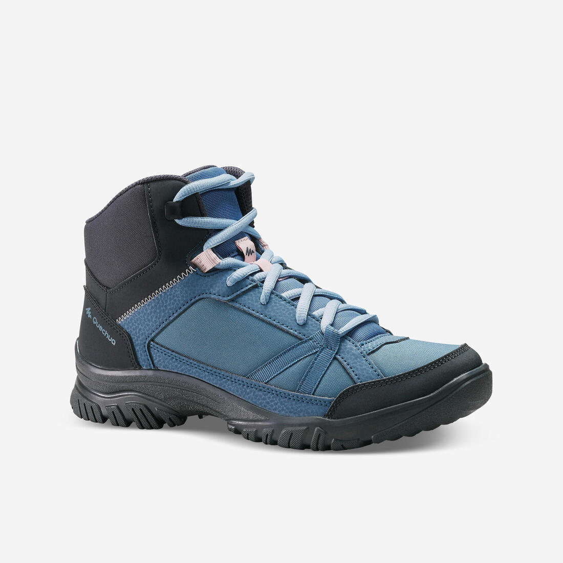 Chaussures de randonnée - NH100 Mid - Femme – gris carbone