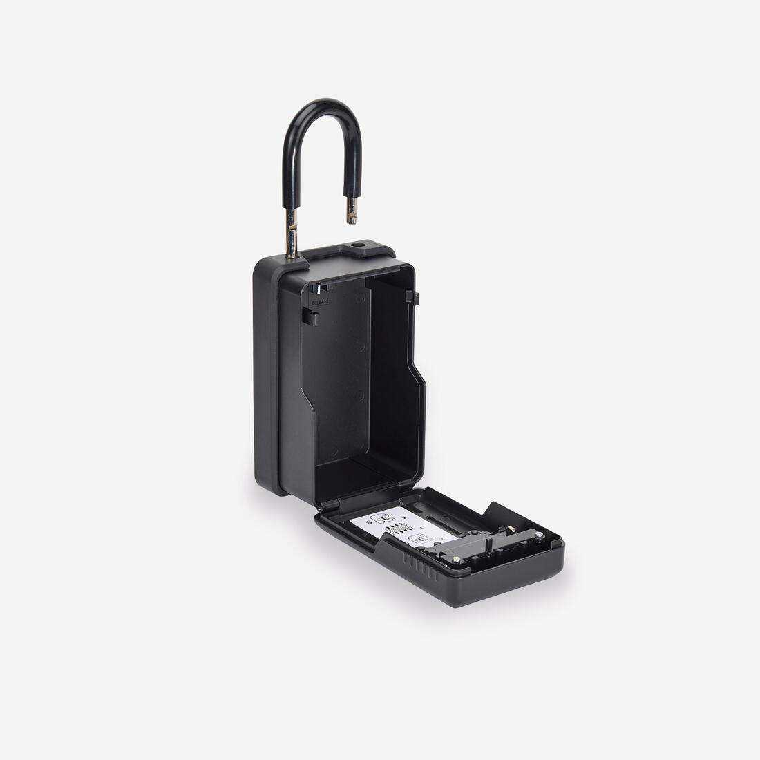 Cadenas à code pour clés de voiture - Boite à clefs sécurisée - noir
