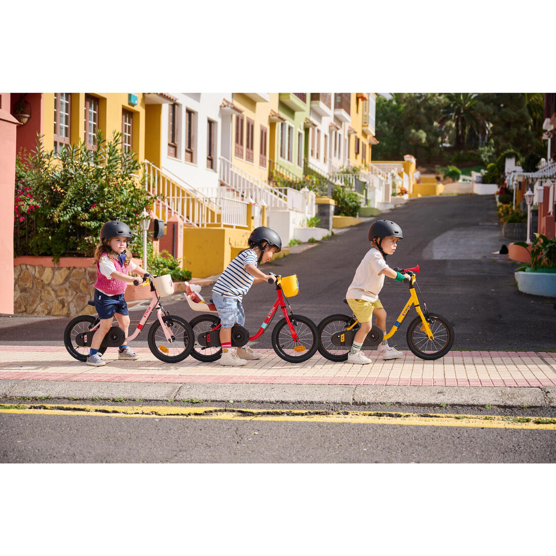 VELO ENFANT 2EN1 DRAISIENNE 3-5 ANS 14 pouces - DISCOVER 500