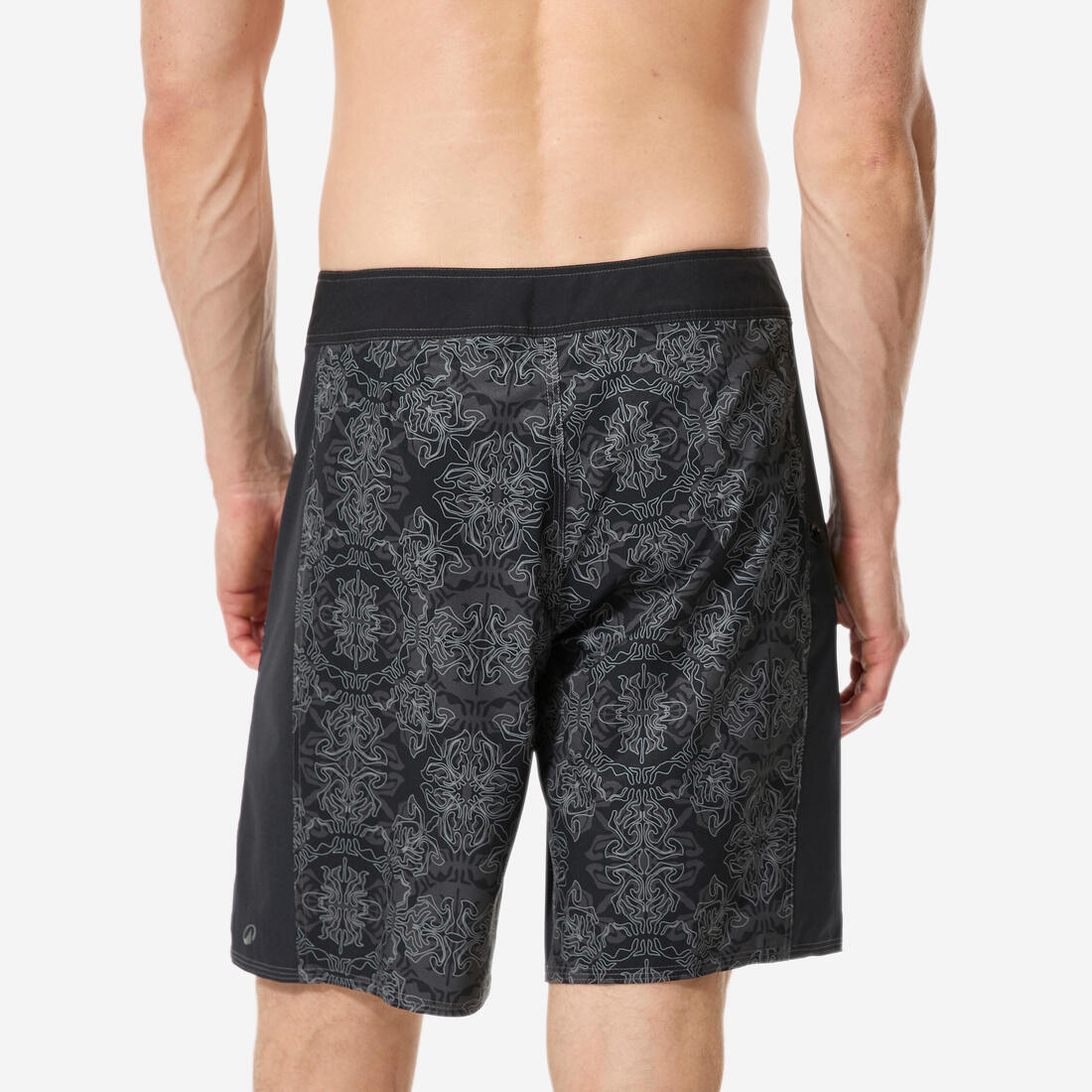 Short de bain boardshort surf long 19" homme, 500 Arch alex