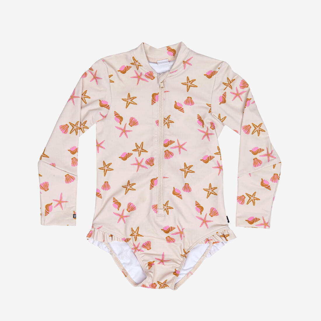 Maillot de bain 1 pièce anti UV manches longues Bébé / Fille - Izia shell