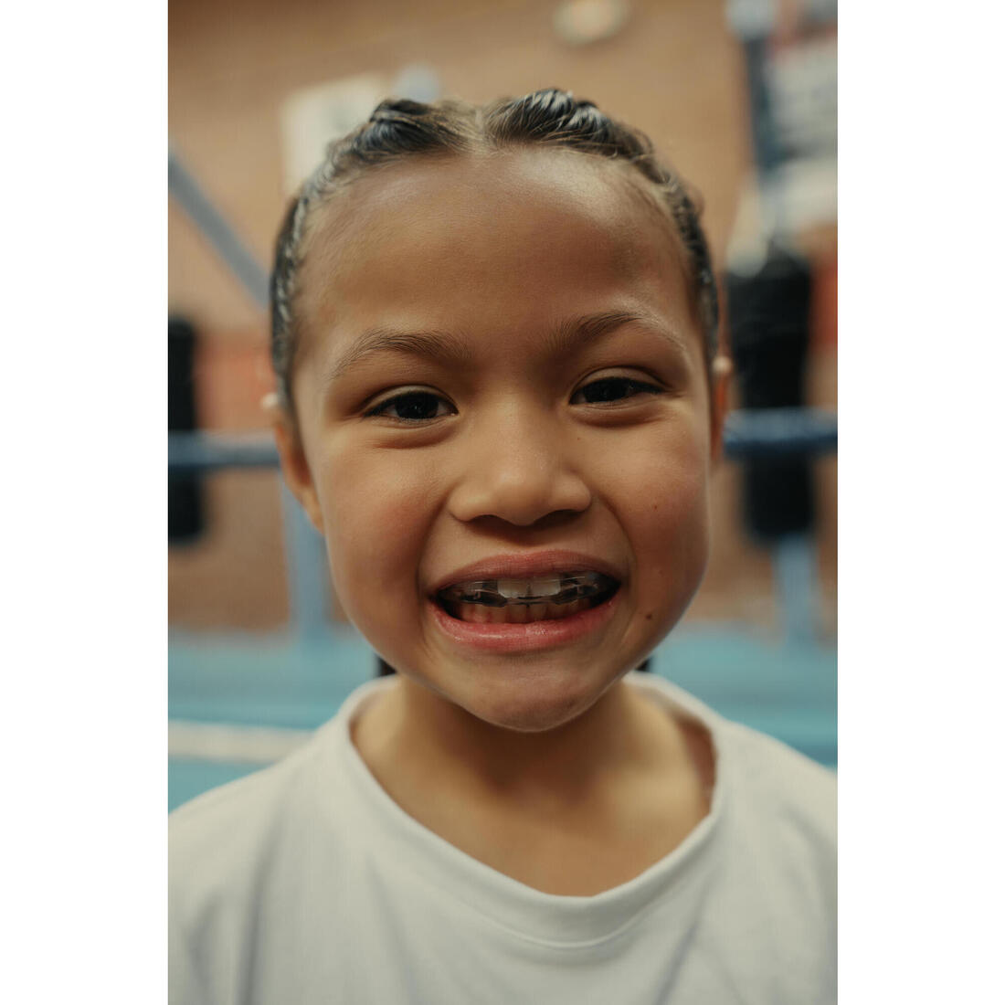 Protège-dents de boxe et arts martiaux enfant - transparent
