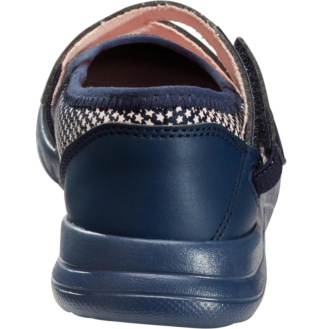 Ballerines à scratch enfant - PW 160 BR'EASY JR corail du 28 au 39