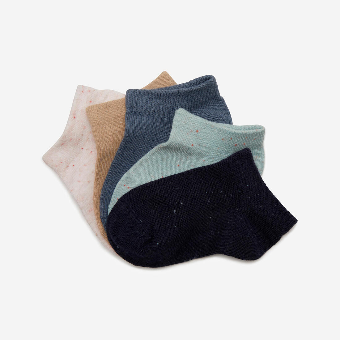 Pack de 5 chaussettes basses enfant - Basique