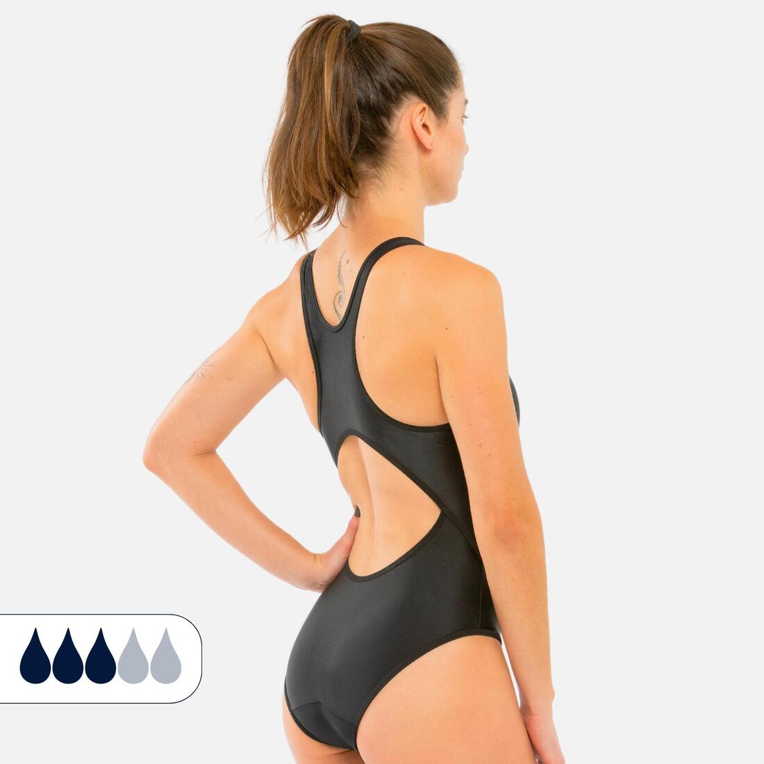 Maillot de Bain Menstruel - Dos nageur - Flux moyen - Lola