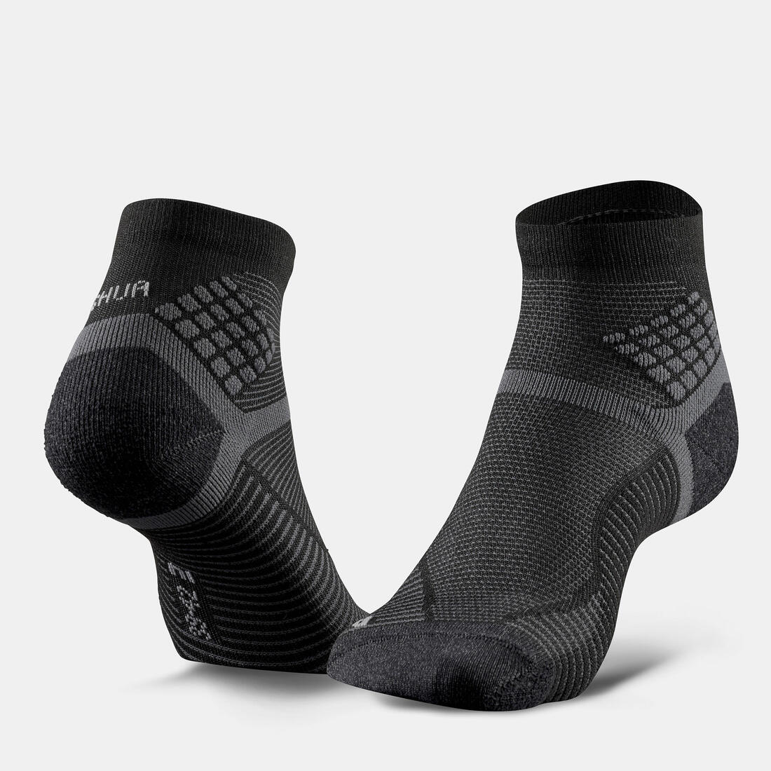 Chaussettes de randonnée mid (2 paires) adulte, Hike 500