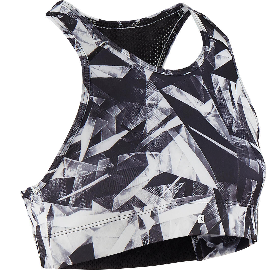 Brassière de sport respirante fille – noir