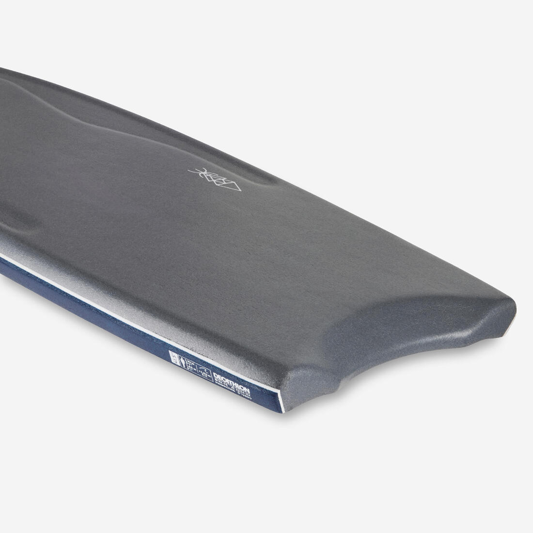 Bodyboard 500 bleu / orange avec leash