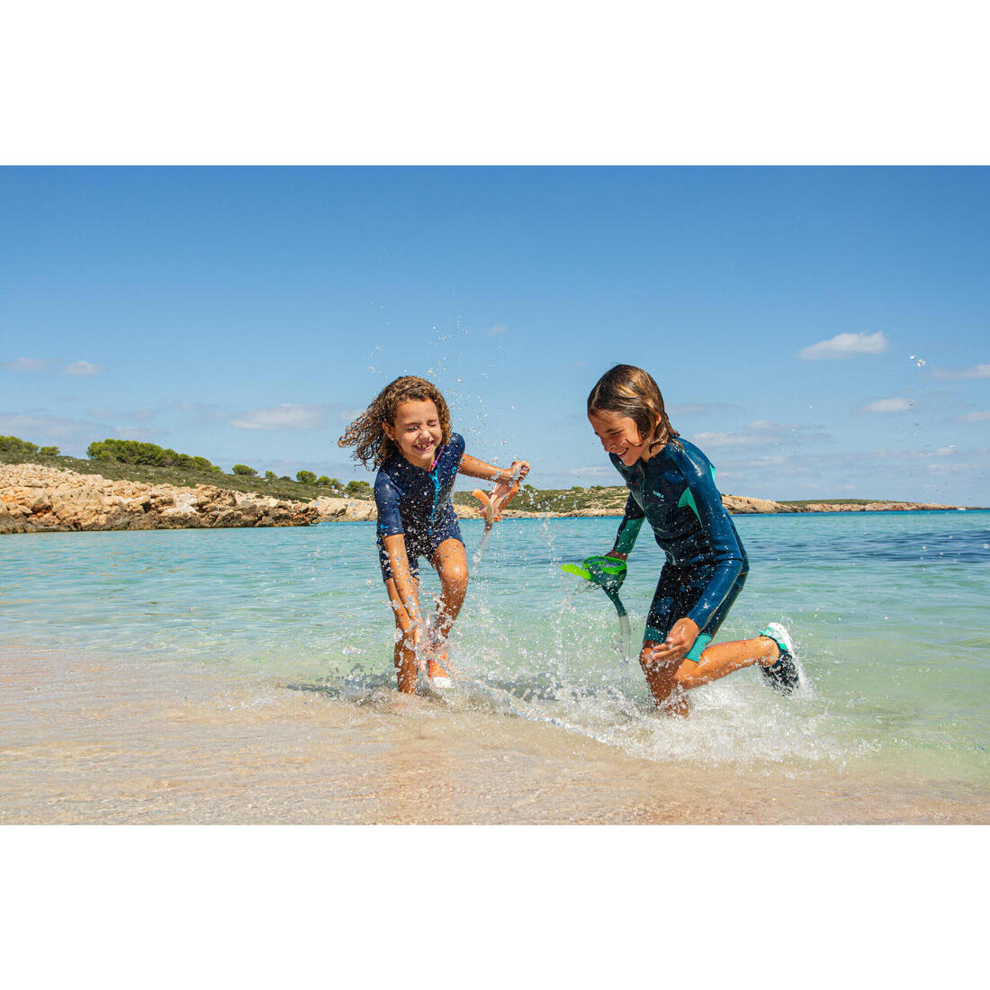 Chaussures aquatiques avec scratch Enfant - Aquashoes 120