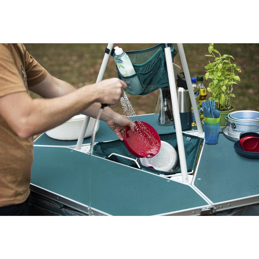 DOUCHE PRESSION SOLAIRE POUR LE CAMPING - 10 LITRES