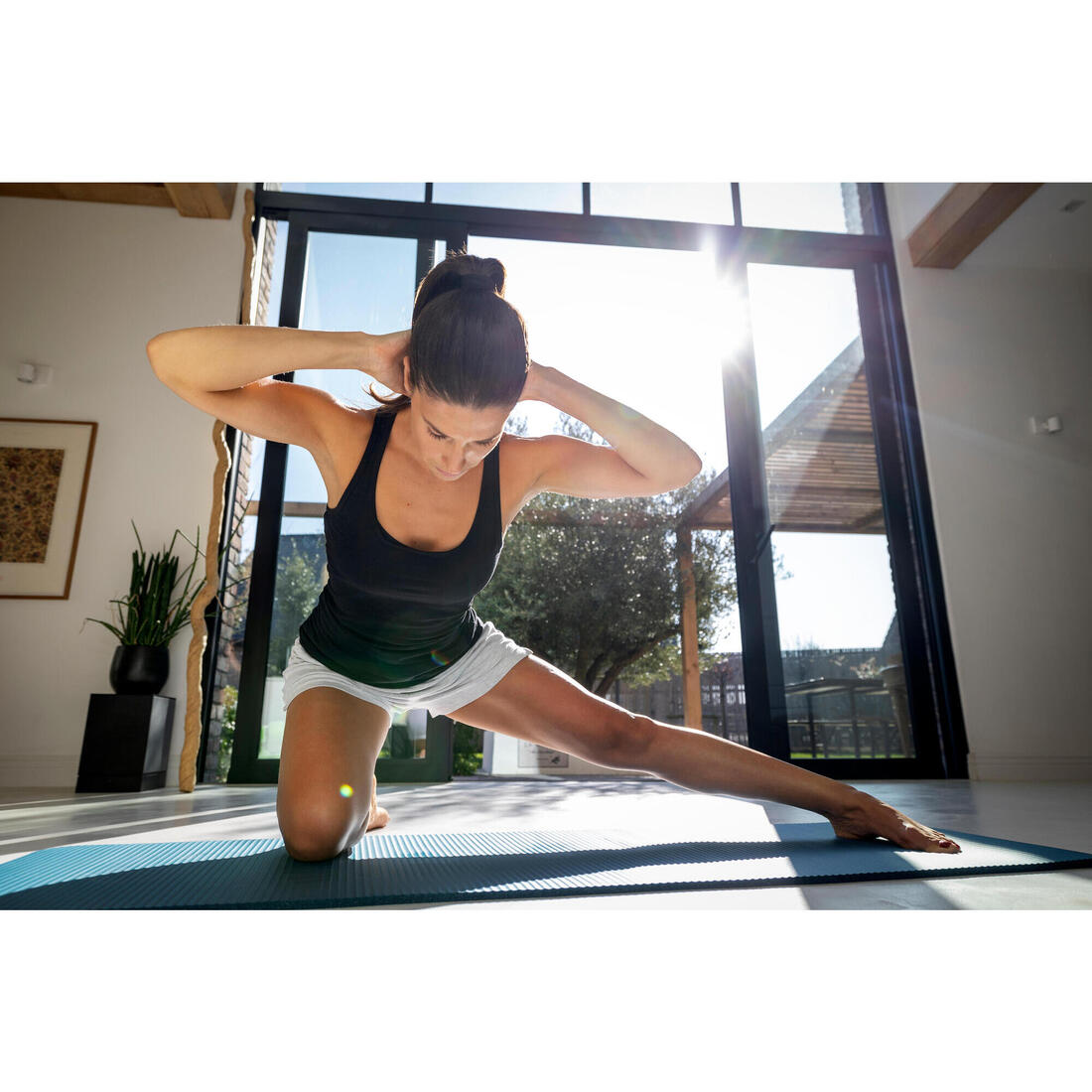 Tapis de Pilates confort épaisseur 10 mm