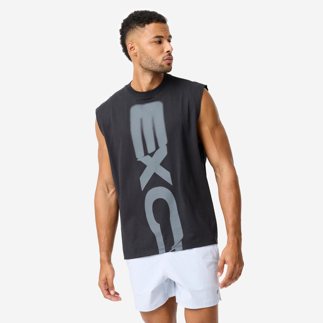Débardeur de musculation oversize homme