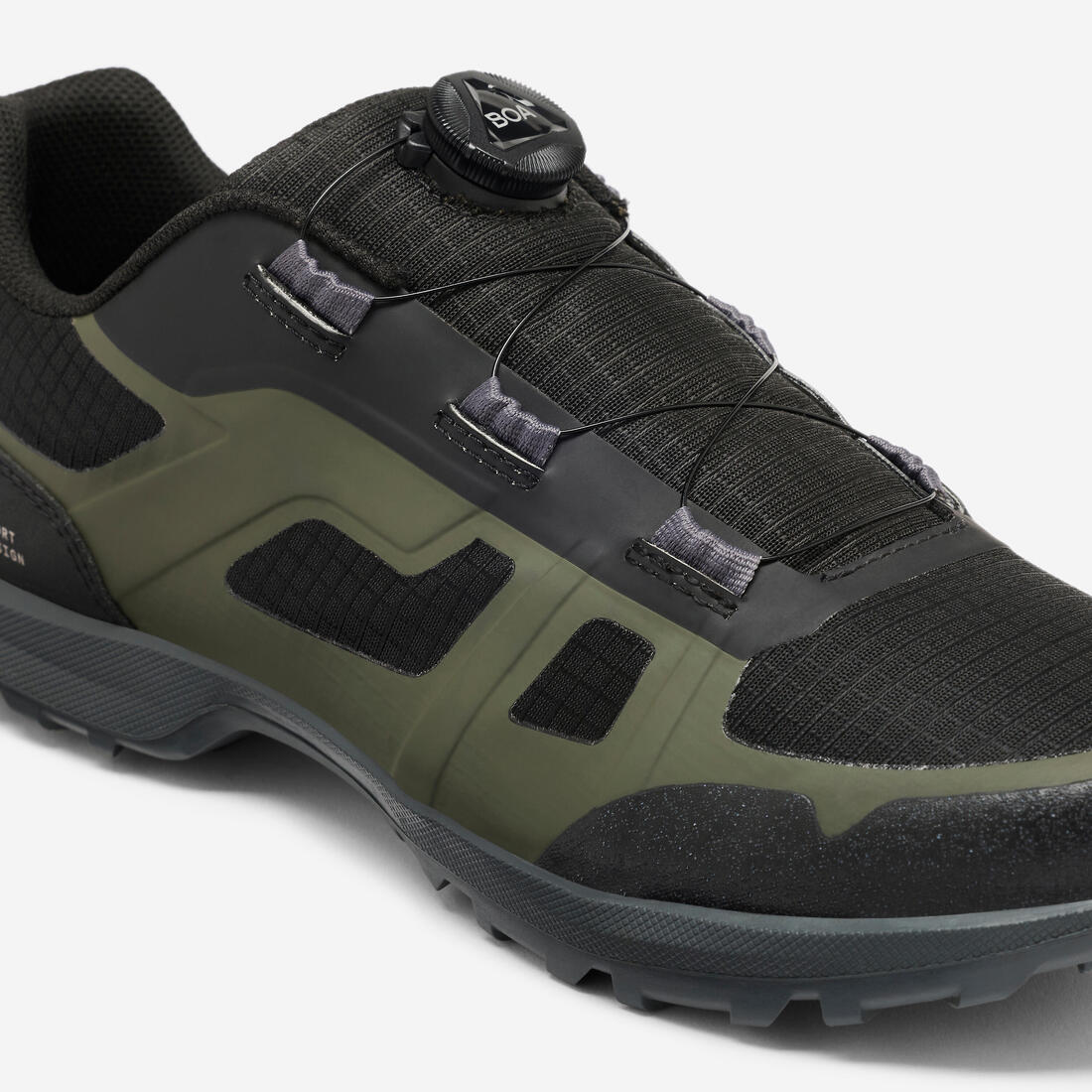 Chaussures de vélo VTT, Giro Troop BOA noir vert