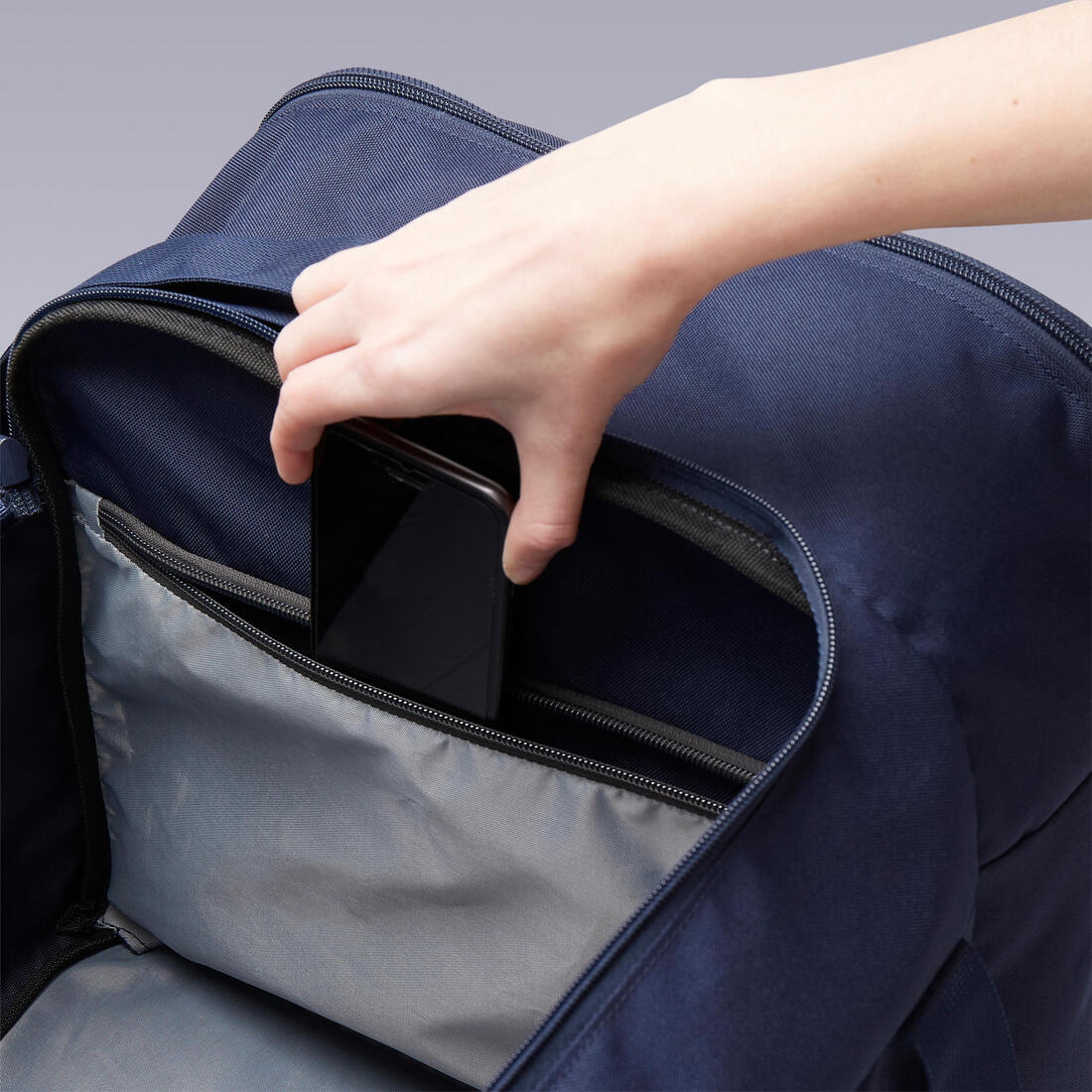 Sac sport 75l - essential bleu
