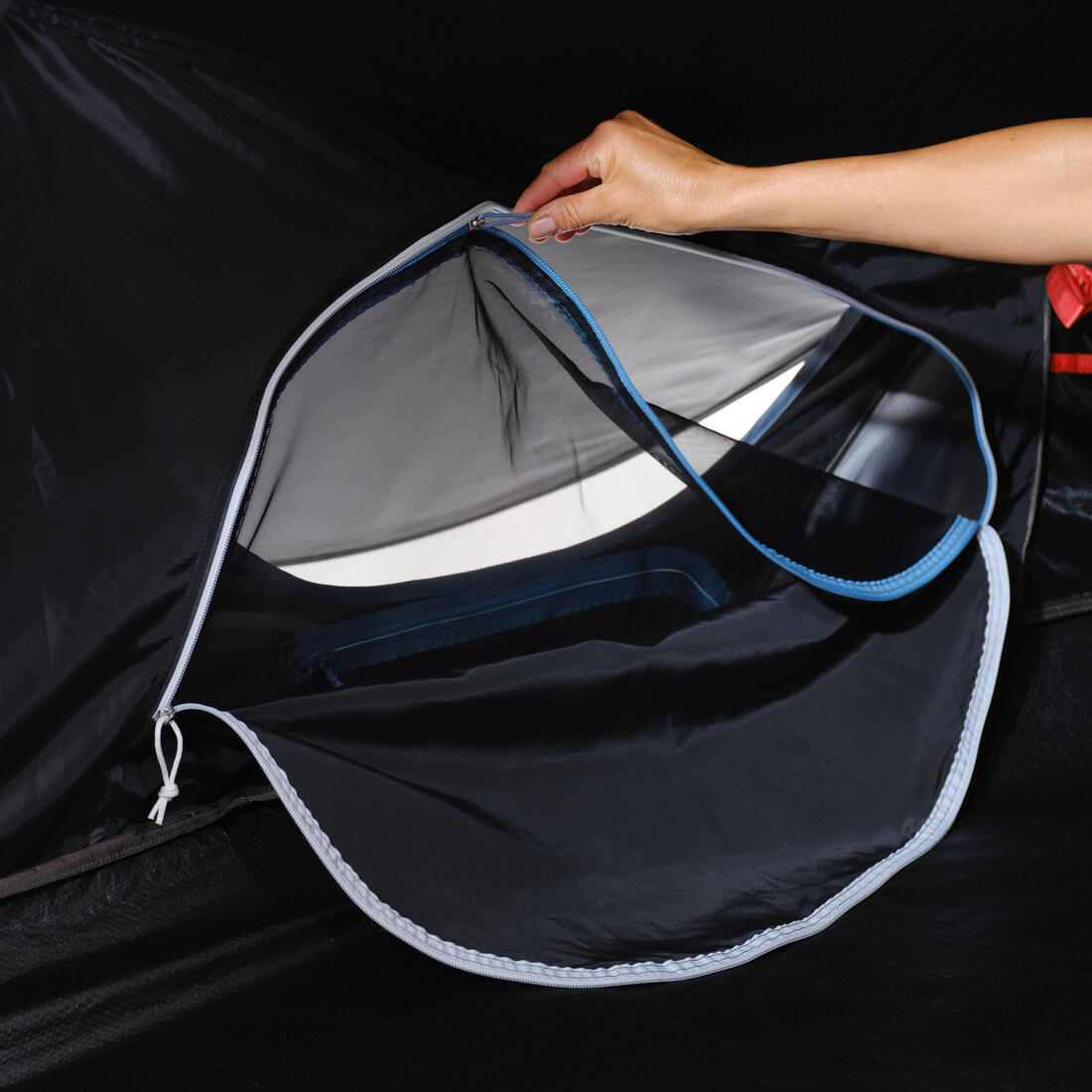 Tente de camping instantanée 2 places, 2 Seconds Fresh & Black